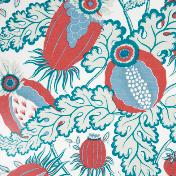 Christopher Farr Carnival Coral Fabric